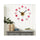Mediterranean Style DIY Tower Helm Life Buoy Small Fish Clock DIY Clock Wall Clock Silent   red   and   white - Mega Save Wholesale & Retail - 3