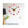 Mediterranean Style DIY Tower Helm Life Buoy Small Fish Clock DIY Clock Wall Clock Silent   red   and   white - Mega Save Wholesale & Retail - 4