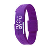 White Light LED Sports Wristband Watch Student Children Night Lights    Purple - Mega Save Wholesale & Retail - 1