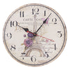 Hang Wall Clock Wooden Sildent Quartz  F - Mega Save Wholesale & Retail