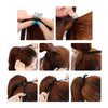 Horsetail Wig Large Pear Hot Lace-up     2/33+blue(dark brown+blue)