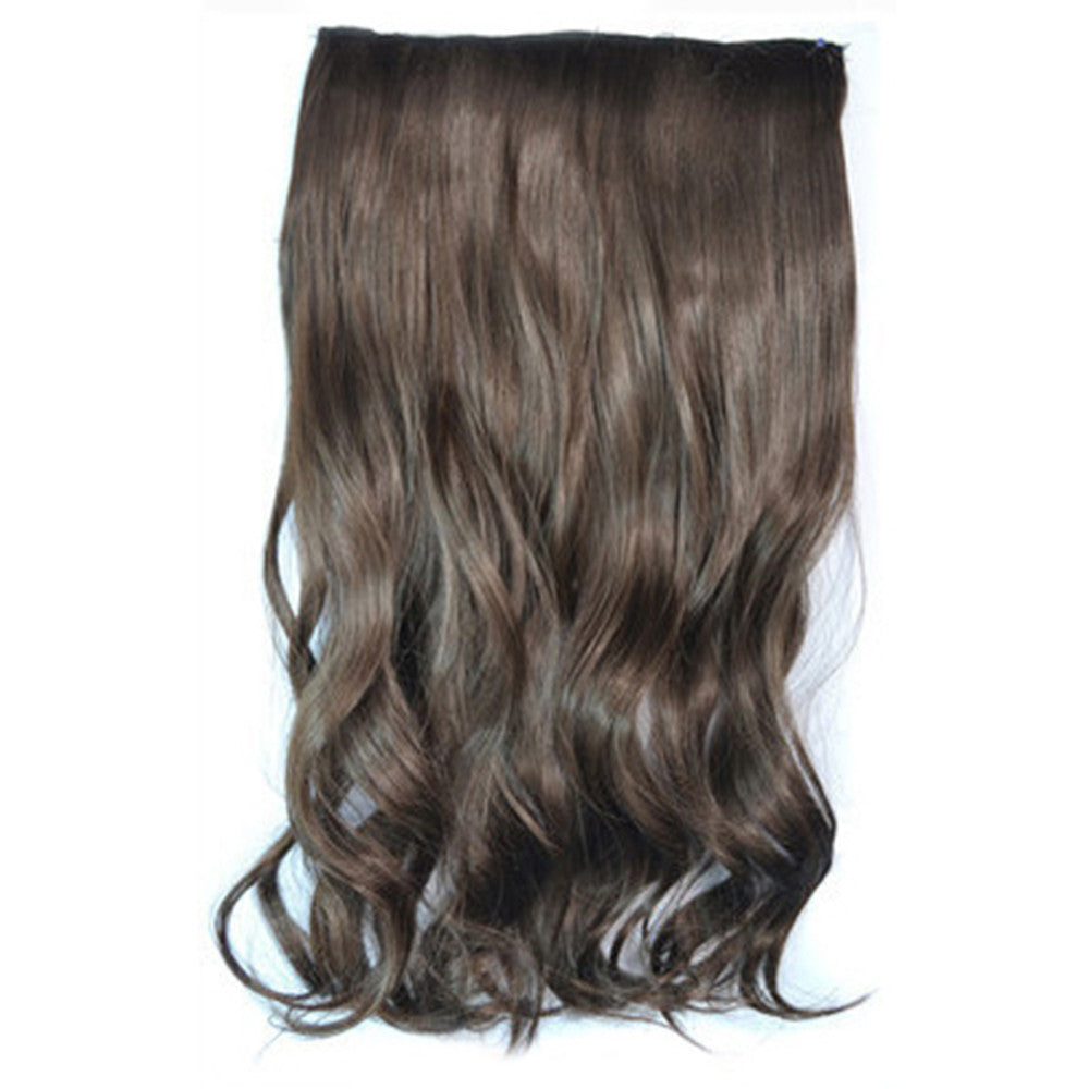5 Cards Hair Extension Wig Long Curled Hair 5C-10#