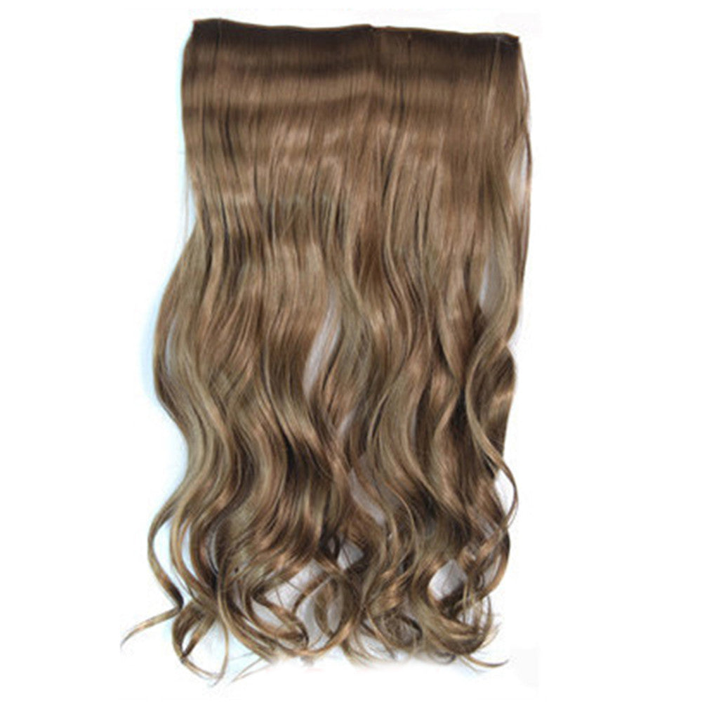 5 Cards Hair Extension Wig Long Curled Hair 5C-18#18