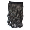 5 Cards Hair Extension Wig Long Curled Hair black