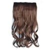 5 Cards Hair Extension Wig Long Curled Hair 5C-33#