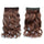 5 Cards Hair Extension Wig Long Curled Hair 5C-33M35#