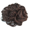 Wig Bun Hair Pack Fluffy Curled Dark Brown - Mega Save Wholesale & Retail - 1