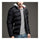 Man Cotton Coat Solid Color Warm Hoodied  black   M - Mega Save Wholesale & Retail - 1