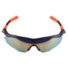 Riding Polarized Glasses Sports XQ-377    black with orange - Mega Save Wholesale & Retail - 1