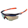 Riding Polarized Glasses Sports XQ-377    black with orange - Mega Save Wholesale & Retail - 2