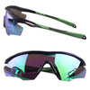Riding Polarized Glasses Sports XQ-377    black with green - Mega Save Wholesale & Retail - 3