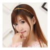 Middle Size Single Wig Hair Band Braid    natural color FDZ-02