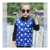 Winter Light Thin Gitl Waistcoat Vest Down Coat   sapphire blue   90cm - Mega Save Wholesale & Retail - 2