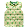 Winter Light Thin Gitl Waistcoat Vest Down Coat   light green    90cm - Mega Save Wholesale & Retail - 1