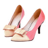 Thin Heel Pointed Chromatic Color Sexy Women Shoes  pink - Mega Save Wholesale & Retail - 1