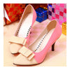 Thin Heel Pointed Chromatic Color Sexy Women Shoes  pink - Mega Save Wholesale & Retail - 2