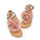 Flat Heel Flower Sandals Various Size Women Shoes   pink - Mega Save Wholesale & Retail - 2