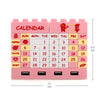 DIY Building Blocks Calendar USB Hub 2.0 w/ 4 Port Pink - Mega Save Wholesale & Retail - 3
