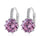 Korean Fashionable Round Zircon Earings - Mega Save Wholesale & Retail