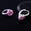 Korean Fashionable Round Zircon Earings
