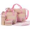 Hot 5pc Baby multifunction Changing Diaper Nappy Mummy Mother Handbag Bags    black - Mega Save Wholesale & Retail - 2