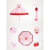 Cute Cartoon Animal Umbrella for Kids Animal Ears Bend Handle   Pink Princess - Mega Save Wholesale & Retail