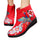 Colorful Phoenix Vintage Beijing Cloth Shoes Embroidered Boots red - Mega Save Wholesale & Retail - 1