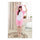 Unisex Adult Pajamas  Cosplay Costume Animal Onesie Sleepwear Suit Summer   Pink  Stitch - Mega Save Wholesale & Retail