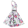 Woman Printing Vintage Dress Sleeveless    S - Mega Save Wholesale & Retail - 2