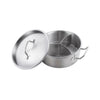 Double bottom binaural three grid composite bottom soup  pot shamisen Tangbao Cooker applicable (paragraph 03)   350*140 - Mega Save Wholesale & Retail - 1