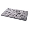 Flannel 3D Stone Carpet Ground Floor Mat grey - Mega Save Wholesale & Retail - 1