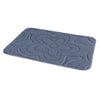 Flannel 3D Stone Carpet Ground Floor Mat grey flower - Mega Save Wholesale & Retail - 1