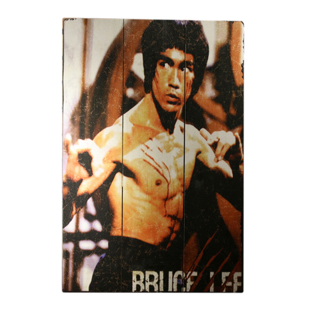 40x60 Series Vintage Wood Wall Hanging Decoration   12brown - Mega Save Wholesale & Retail - 1