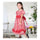 Children Bowknot Girl Costume Red Princess Skirt Dancing Dress - Mega Save Wholesale & Retail