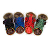 Pet Dog Cotton Coat Checks Pattern   red   1 - Mega Save Wholesale & Retail - 4