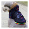 Pet Dog Cotton Coat Checks Pattern   black  1 - Mega Save Wholesale & Retail - 2