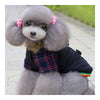 Pet Dog Cotton Coat Checks Pattern   black  1 - Mega Save Wholesale & Retail - 3
