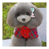 Pet Dog Cotton Coat Checks Pattern   red   1 - Mega Save Wholesale & Retail - 1