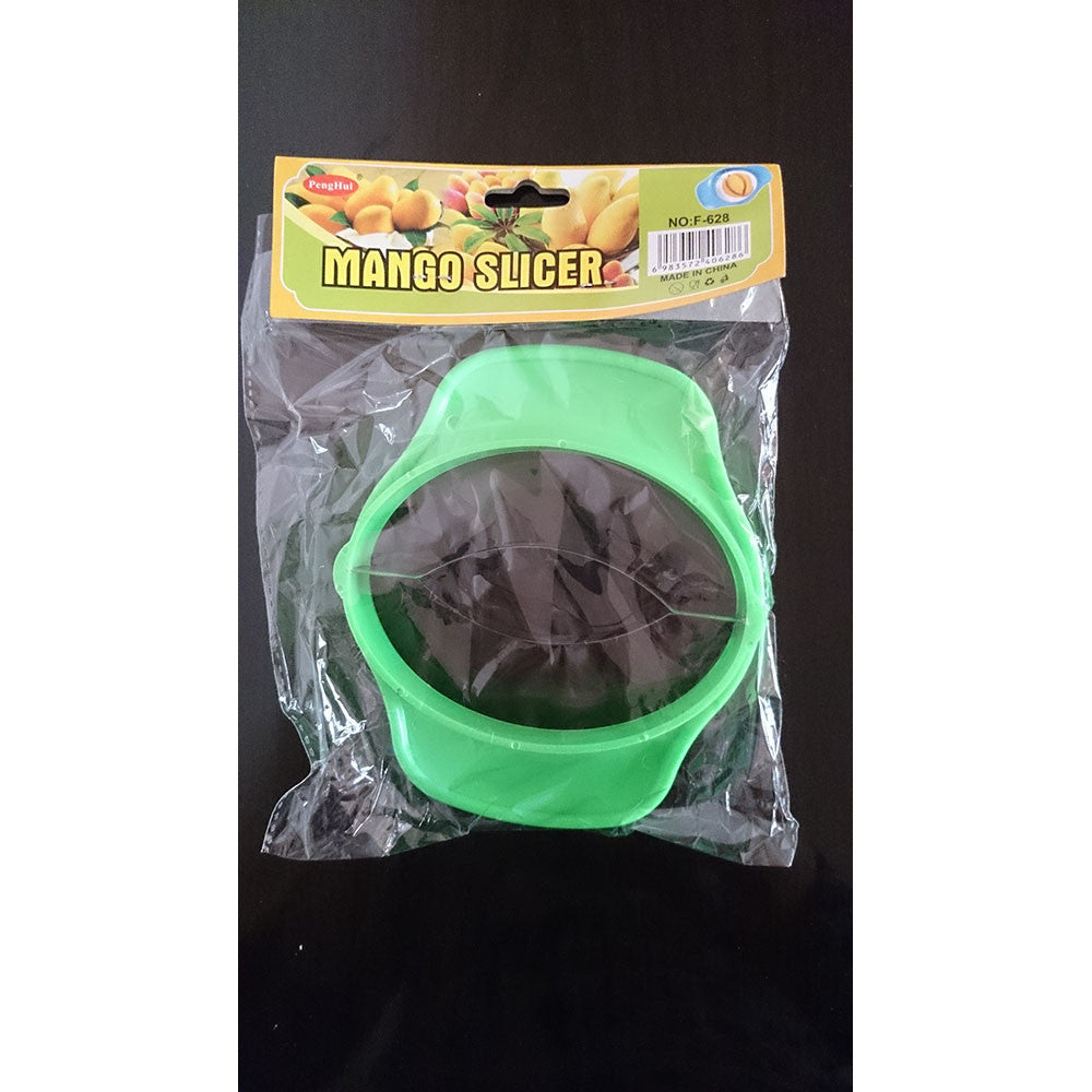 Heavy Stainless Mango Fruit Slicer Splitter Cutter Pitter Tools Kitchen Gadgets   green - Mega Save Wholesale & Retail - 1