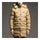 Man Middle Long Cotton Coat Hoodied Warm  khaki  M - Mega Save Wholesale & Retail - 1