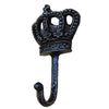 Cast iron wall hangings clothing hook hook hook creative crown decorative wall hook iron    Silver - Mega Save Wholesale & Retail - 1