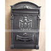 European Villa Mailbox Outdoor Antirust Vintage Mailbox Sun red - Mega Save Wholesale & Retail - 1