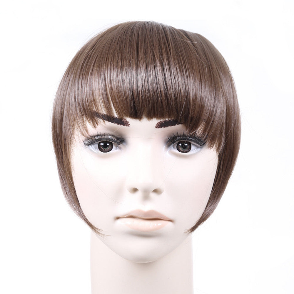 Blunt Bang with Temples Long Hair Card Type Wig     10#