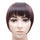 Blunt Bang with Temples Long Hair Card Type Wig     4#