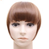 Blunt Bang with Temples Long Hair Card Type Wig     6#