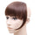 Blunt Bang with Temples Long Hair Card Type Wig     8#