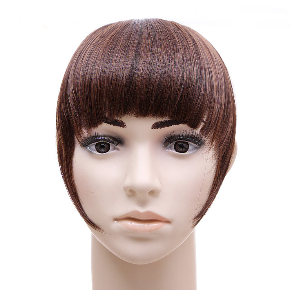 Blunt Bang with Temples Long Hair Card Type Wig     M2/30#
