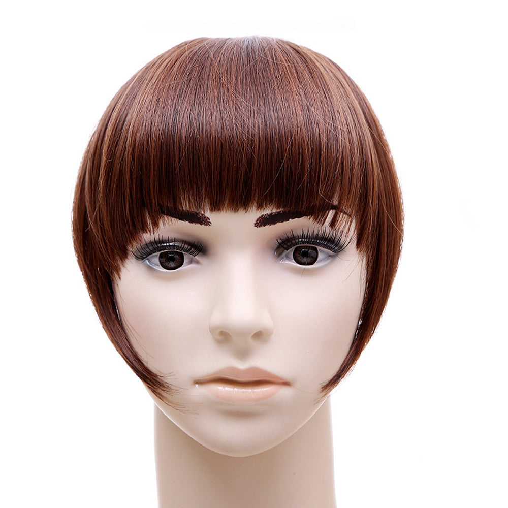 Blunt Bang with Temples Long Hair Card Type Wig     M4/30#