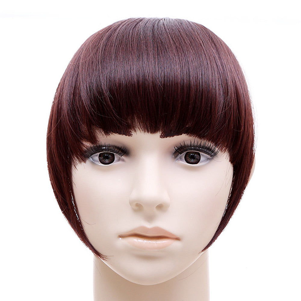 Blunt Bang with Temples Long Hair Card Type Wig     M4/33#