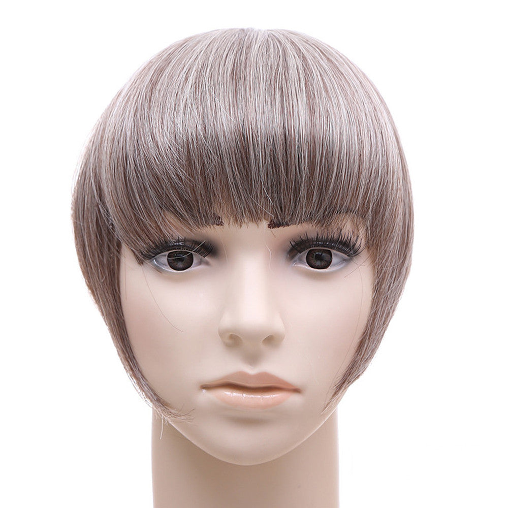 Blunt Bang with Temples Long Hair Card Type Wig     M8/613#